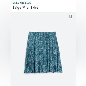 Skies Are Blue Saige Midi Skirt NWT Stitch Fix